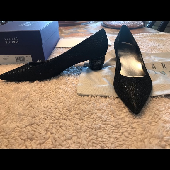 Stuart Weitzman Pocoglobe in Black Noir Size 9N - Picture 13 of 14